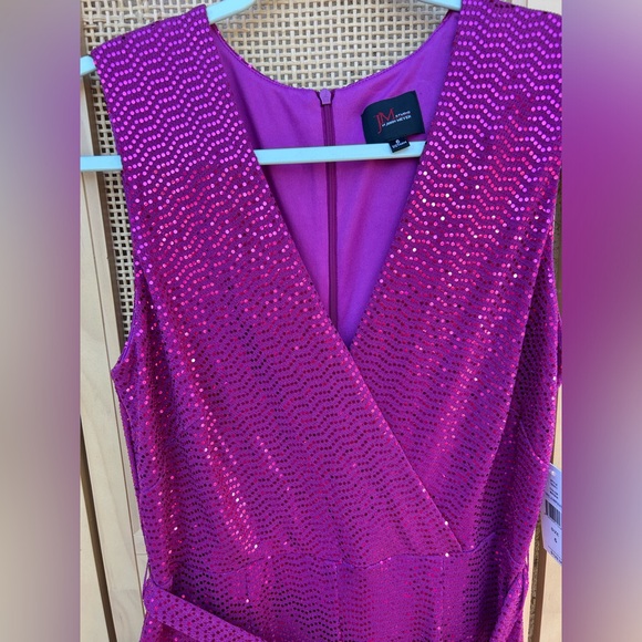 JM Studio Jumpsuit - Fuchsia - Picture 4 of 8